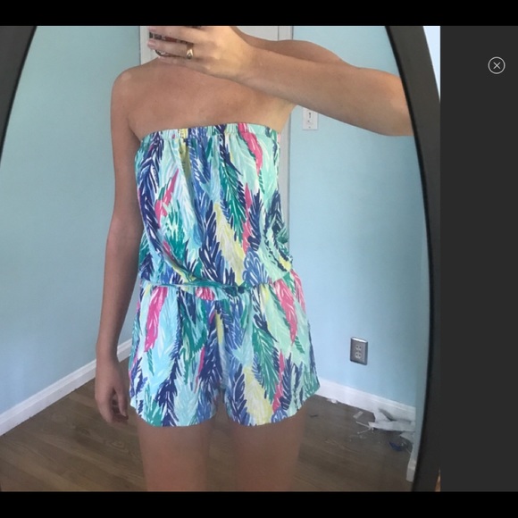 Lilly Pulitzer Romper - Picture 2 of 2